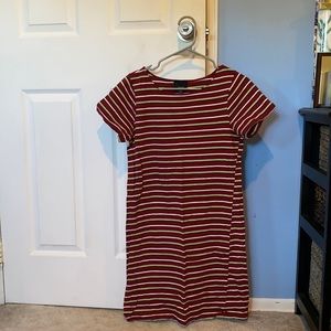 Striped t-shirt dress